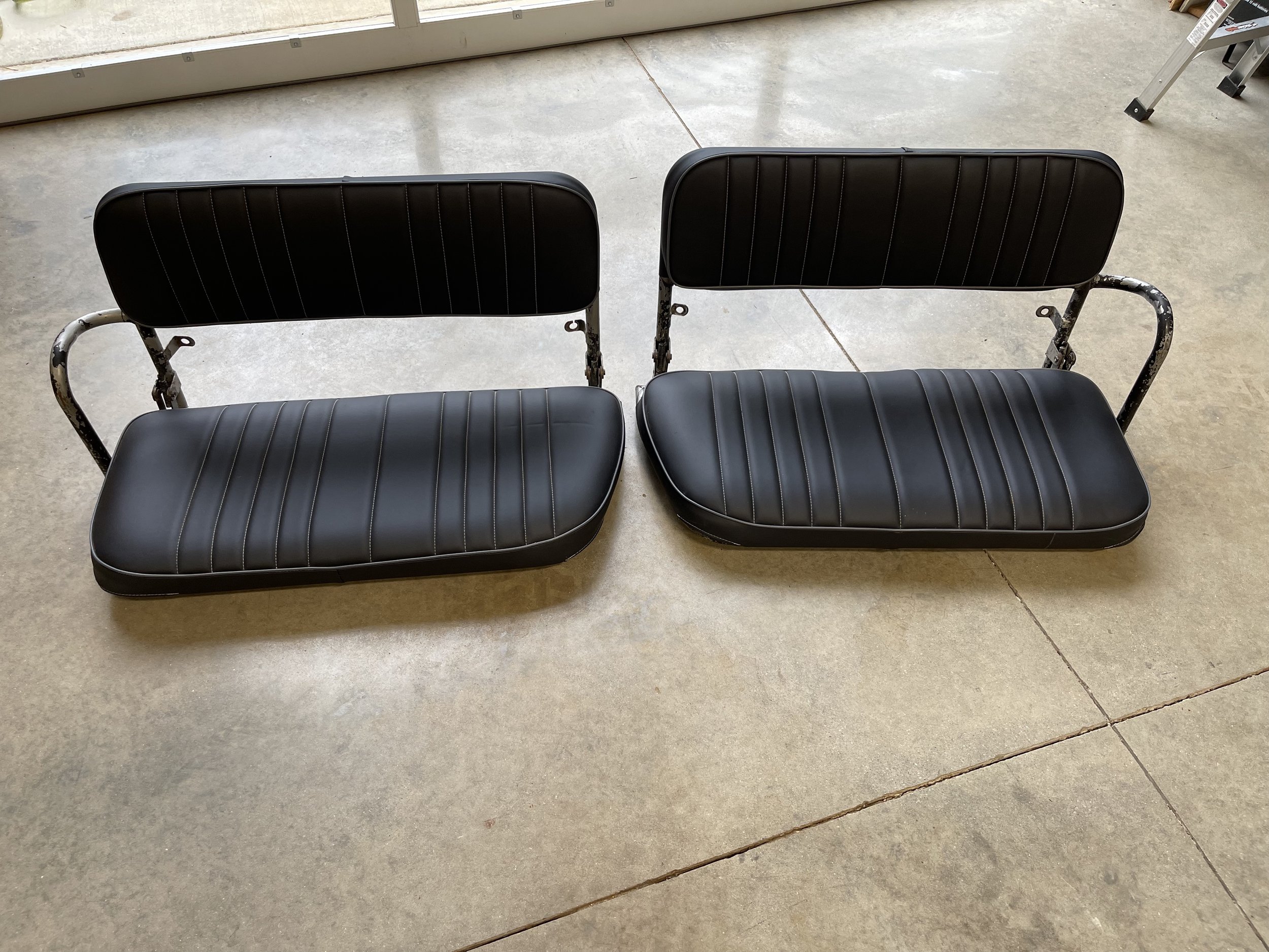 Early Land Cruiser FJ40 Jump Seats — ODD IRON OFF ROAD: 70 SERIES